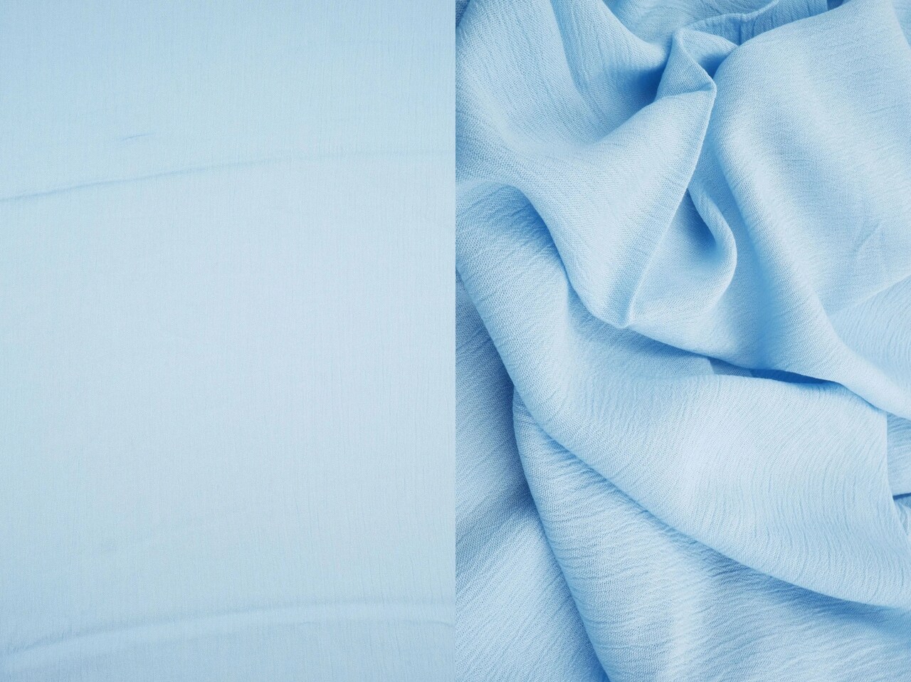 1 Yard Rayon Crepon Solid Woven Fabric Textured Soft Drapery Accent 50/51" Wide